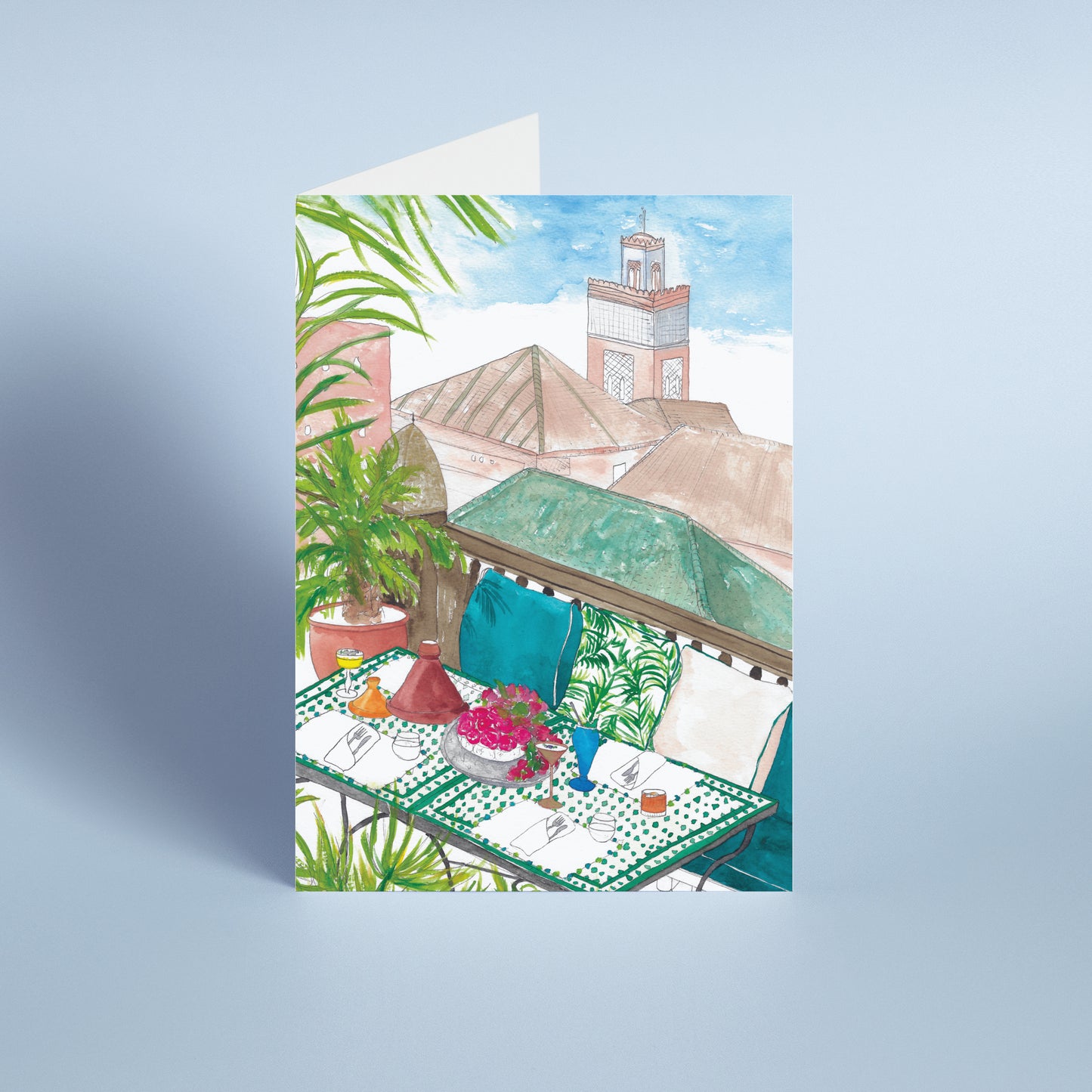 Hotel in Morocco Card