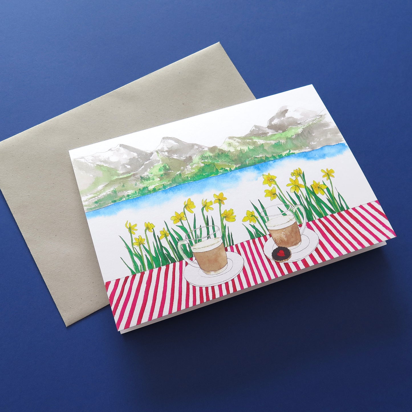 Romance in Spring Card