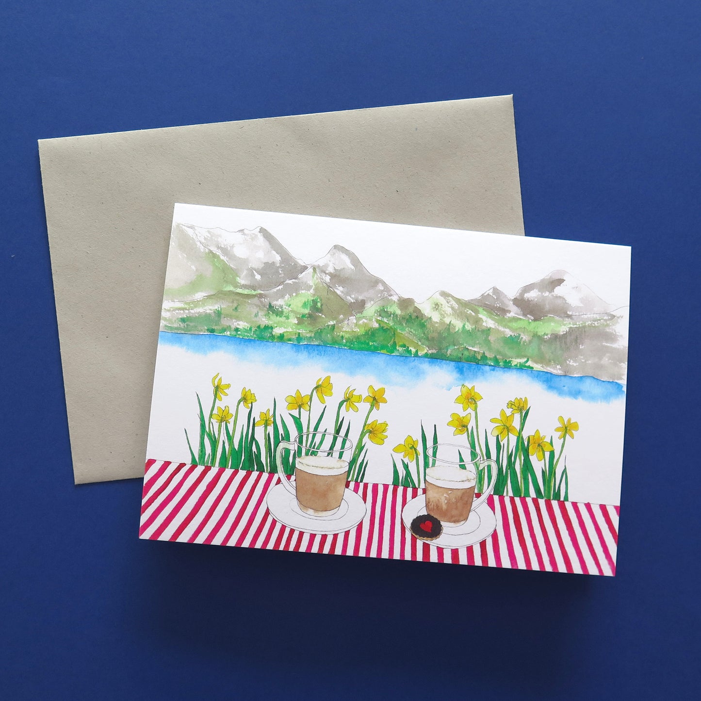 Romance in Spring Card