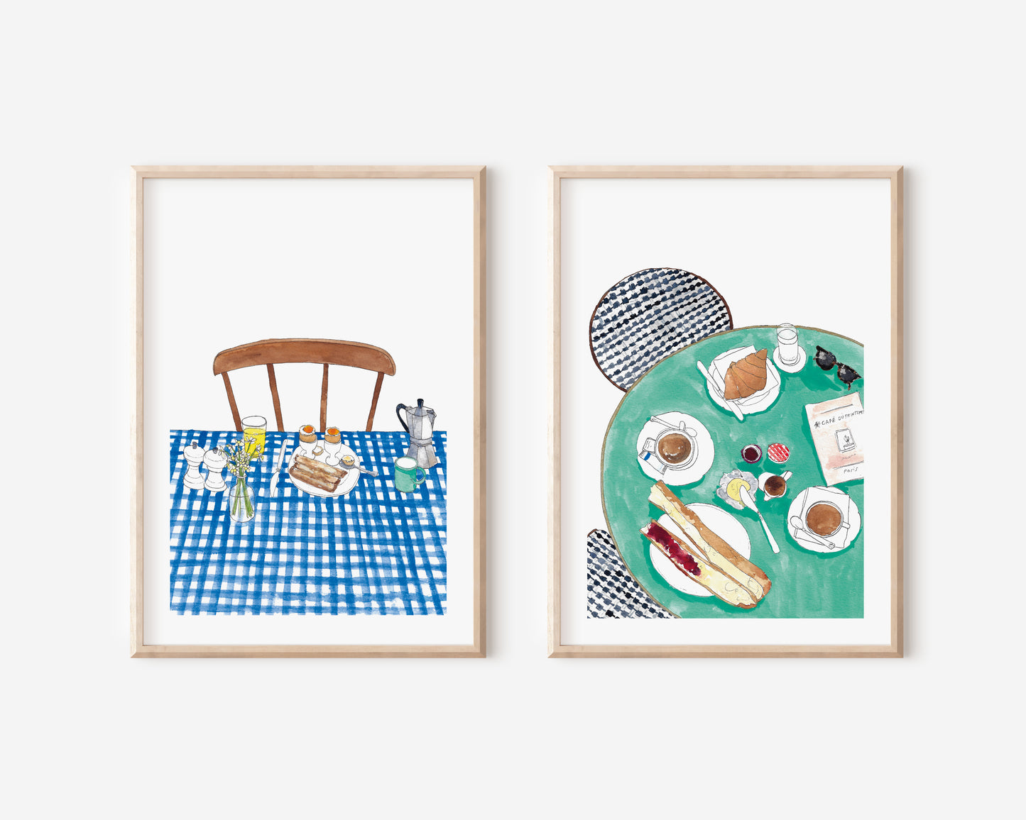 Boiled Eggs and Soldiers Art Print