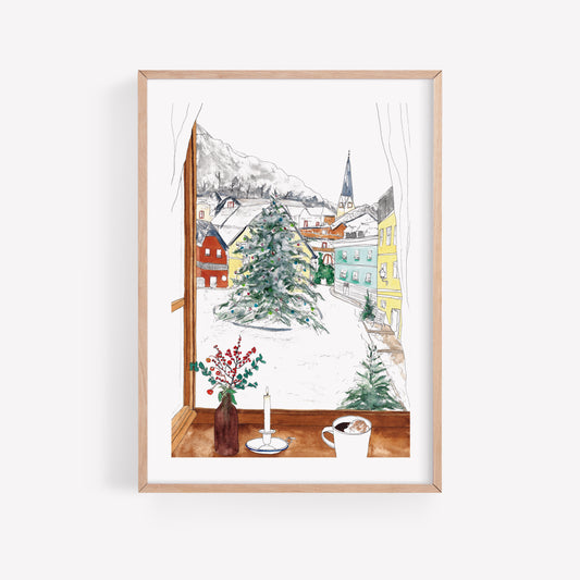 Christmas in Austria Mini Print