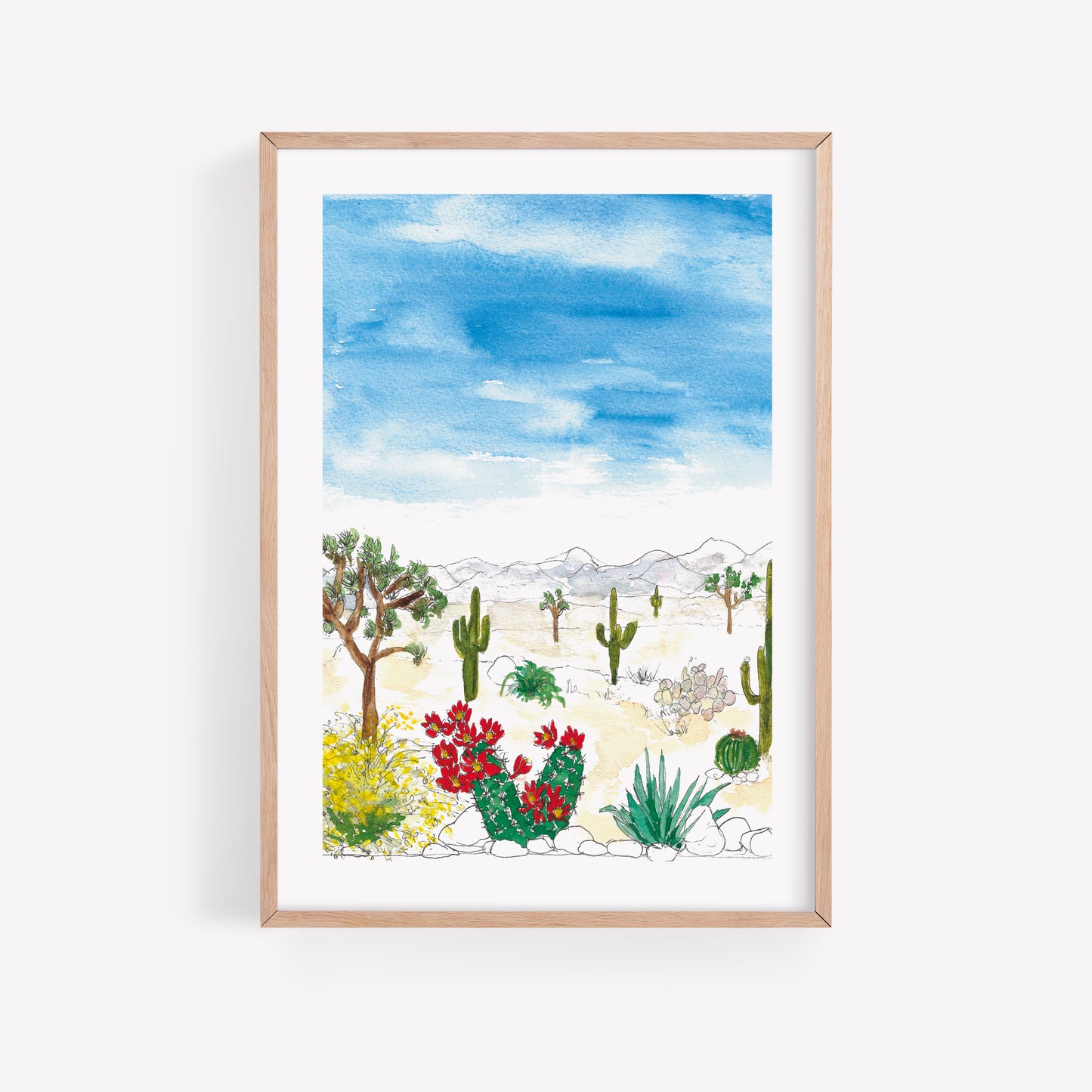 Mini print of Joshua Tree