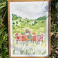 Whimsical Meadow Outdoor Dining Print