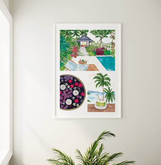 Bali Travel Story Limited Edition Print