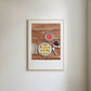 Banana on Toast Art Print