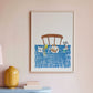 Boiled Eggs and Soldiers Art Print