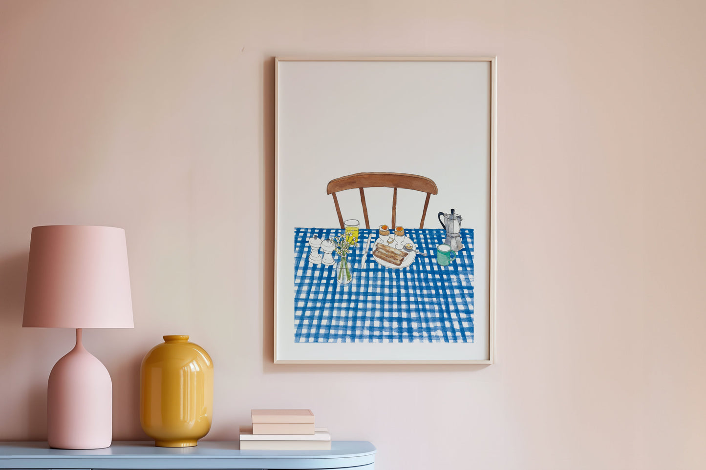 Boiled Eggs and Soldiers Art Print