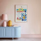 Travel Story Print, British Seaside