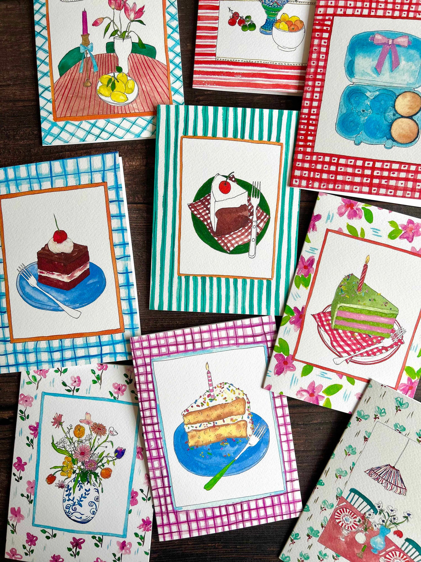 Birthday Slice of Cake Card