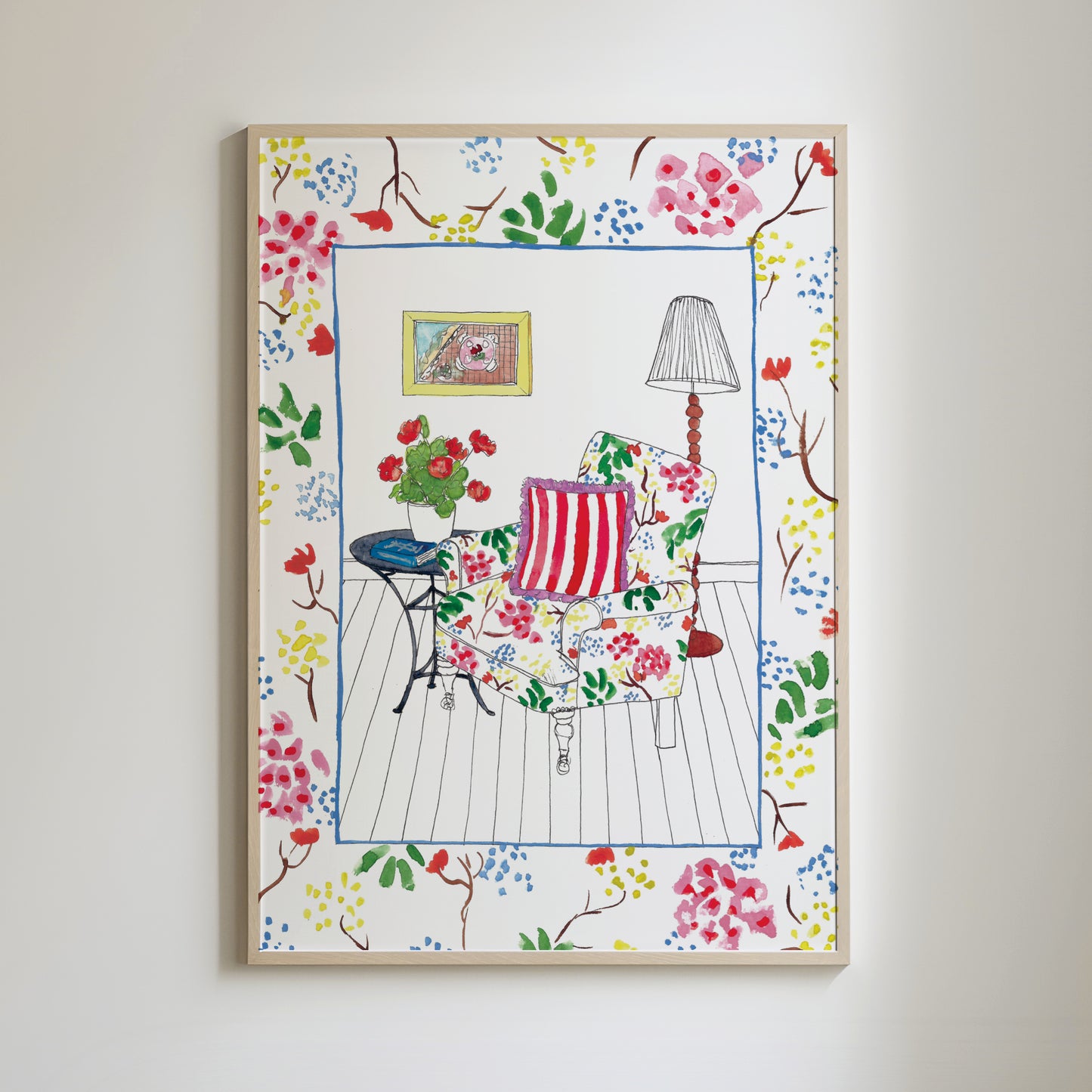 Floral Chair Print