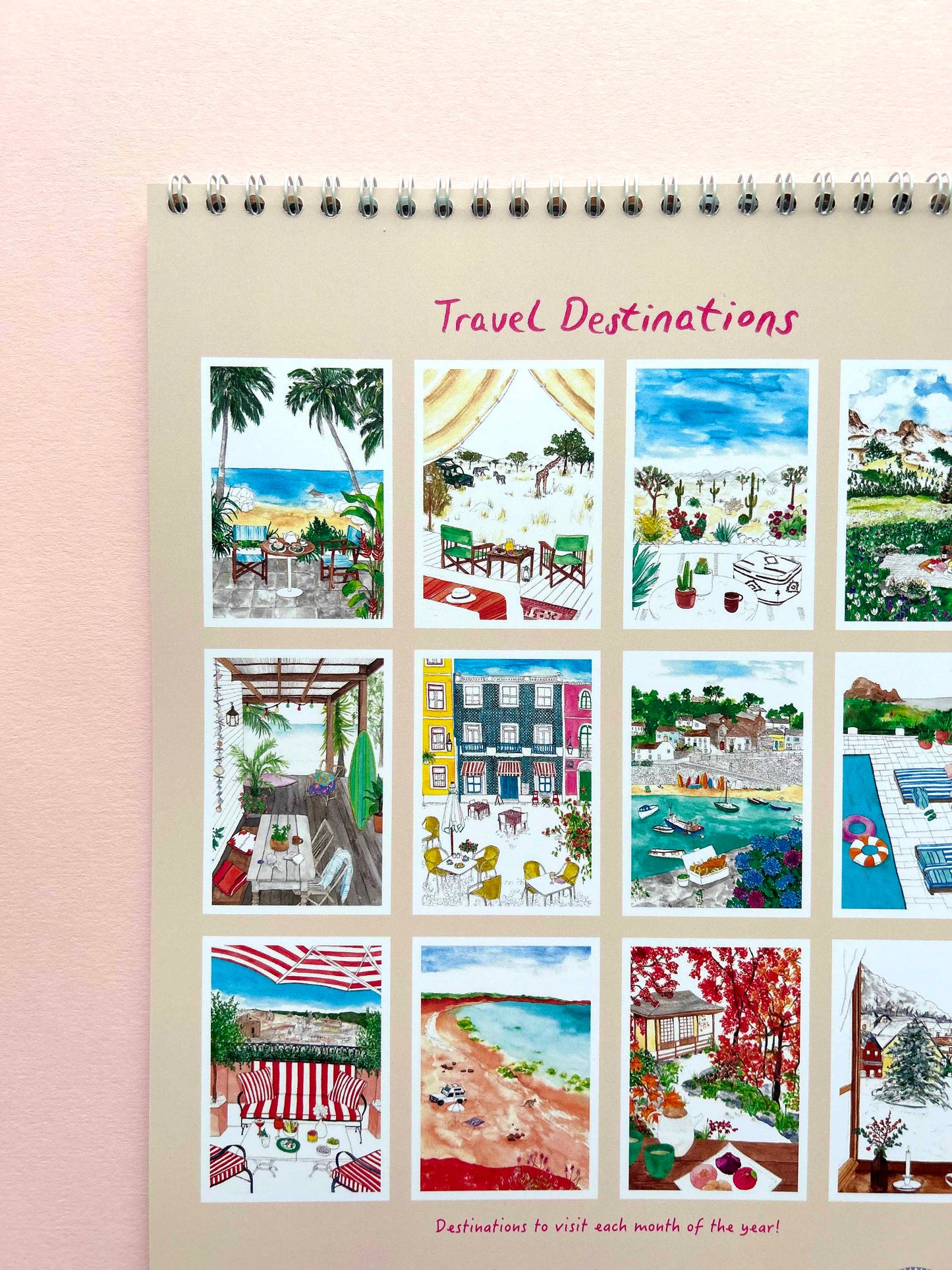 2024 Travel Destinations Calendar