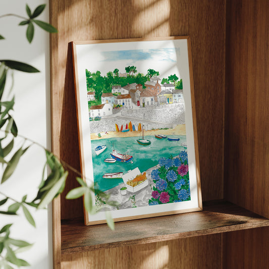 Cornish Summer Art Print