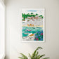 Cornish Summer Art Print
