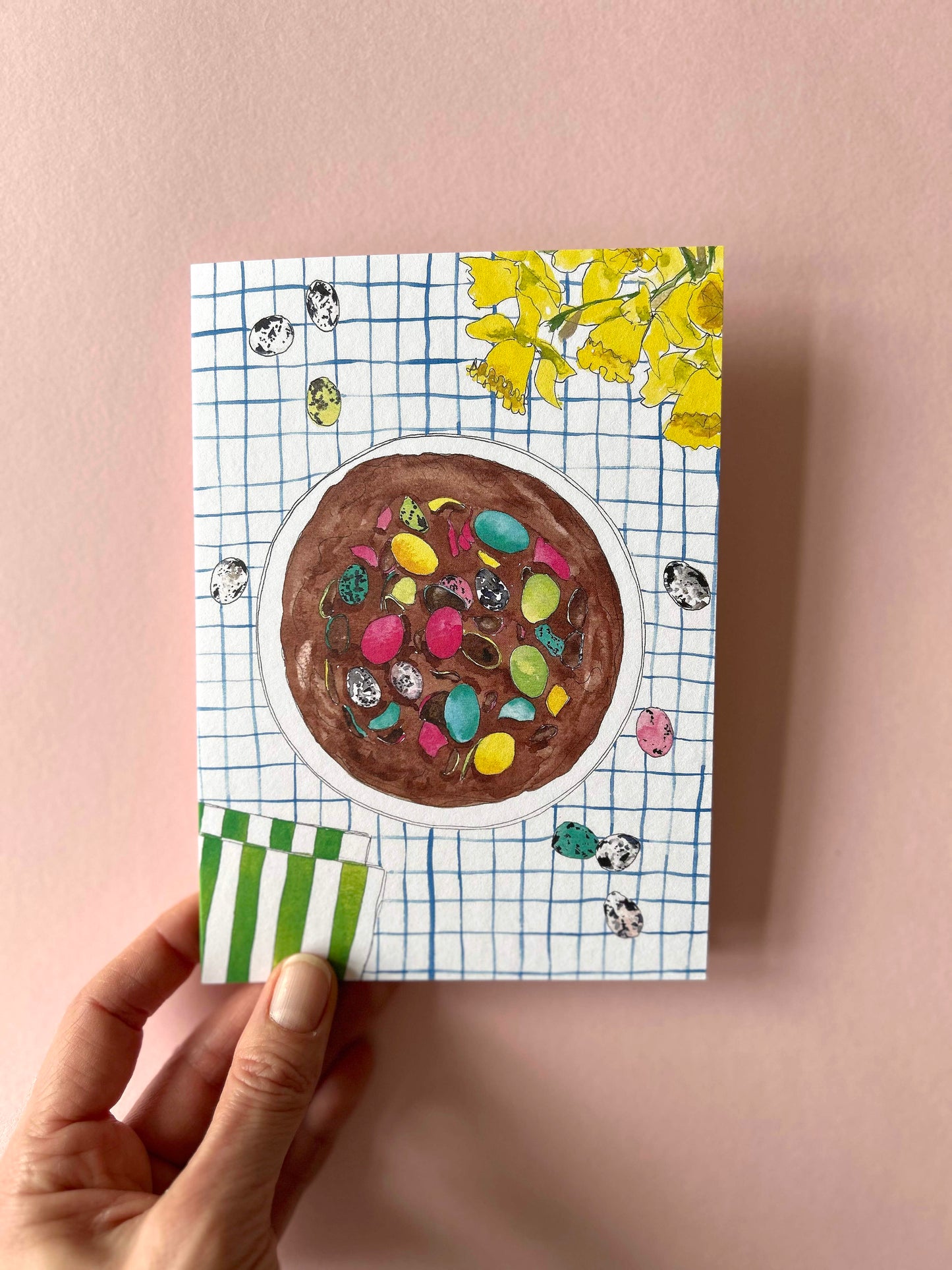 Chocolate Cake Card