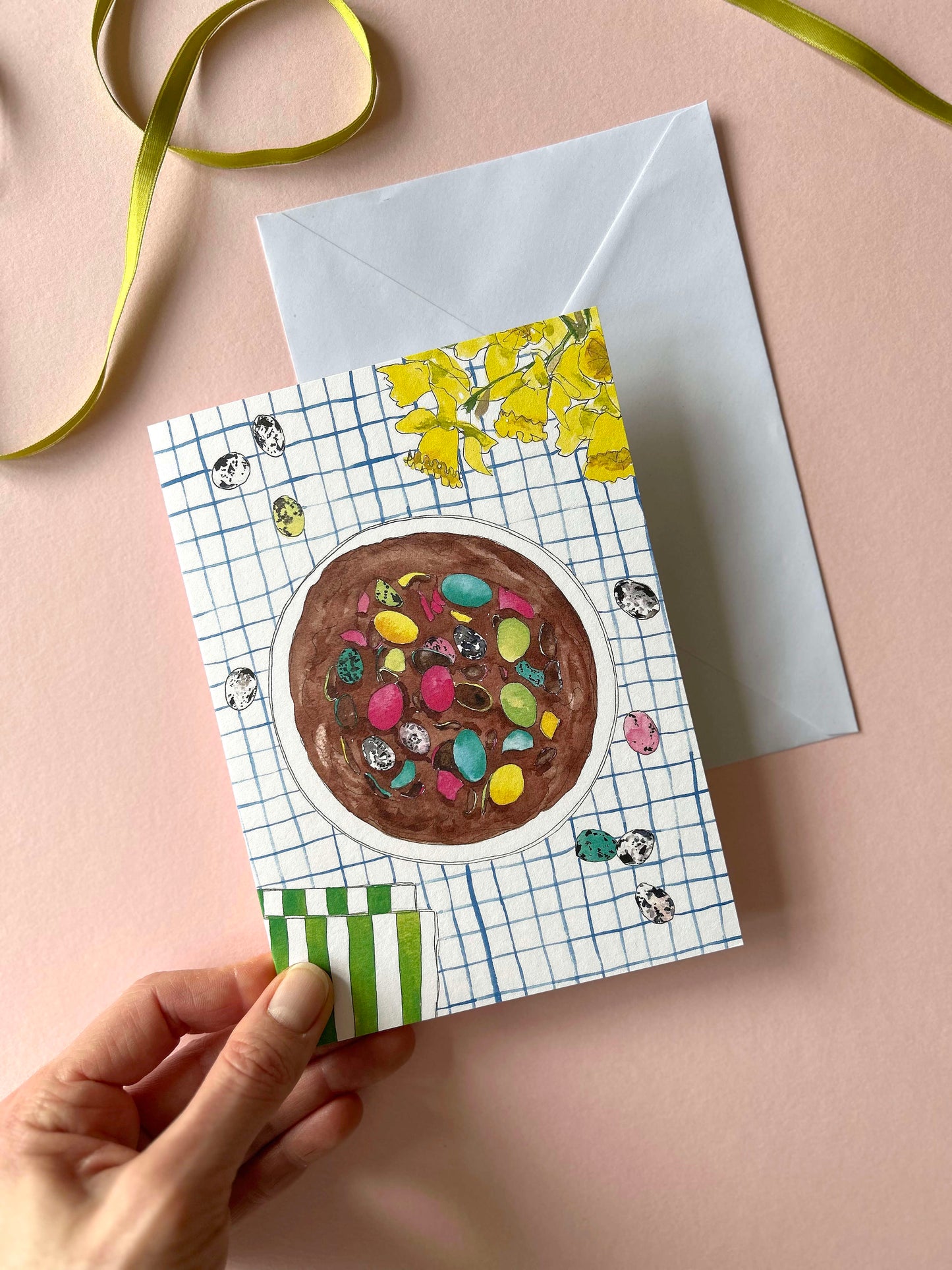 Chocolate Cake Card