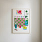 Beach House Interior Story Limited Edition Print