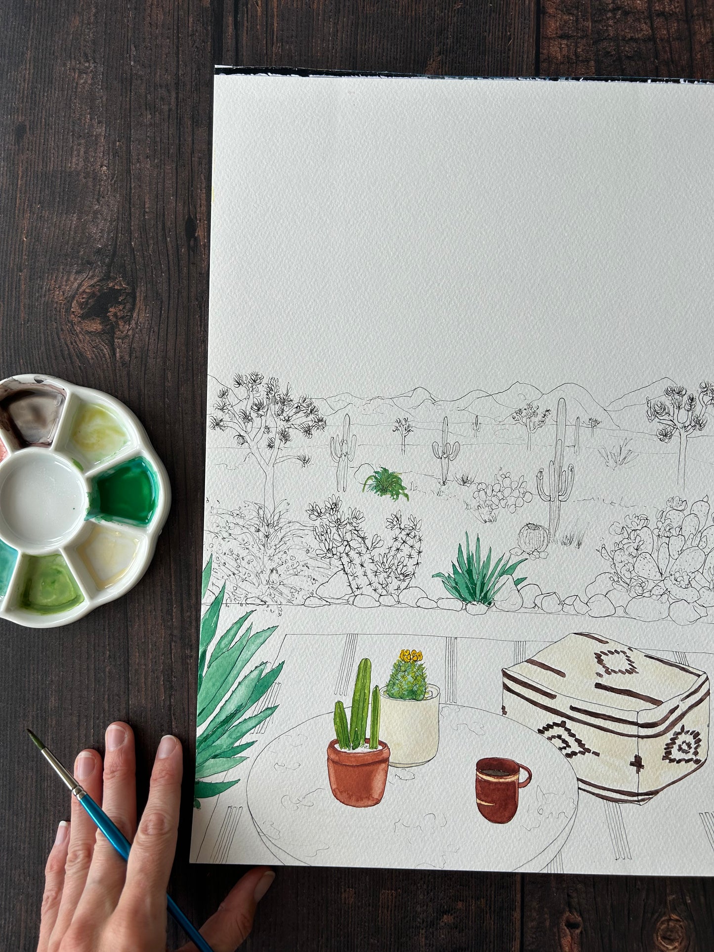 Joshua Tree Art Print