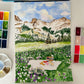 Mini print of Spring Swiss Alps