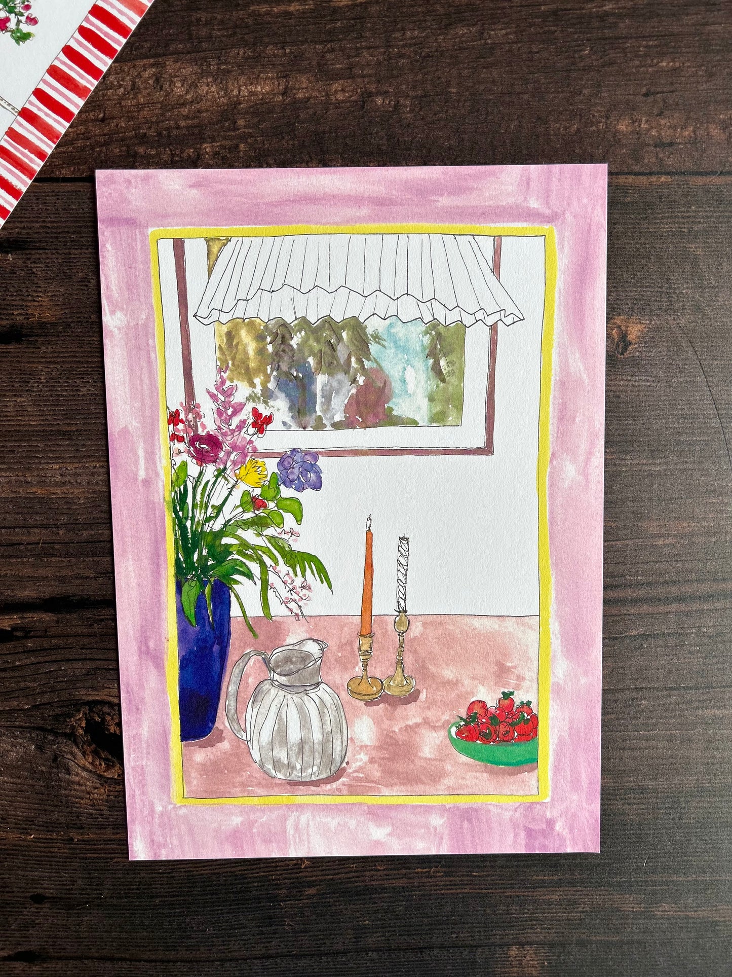 Pink Tabletop Print