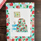 Red and Blue Chair Print