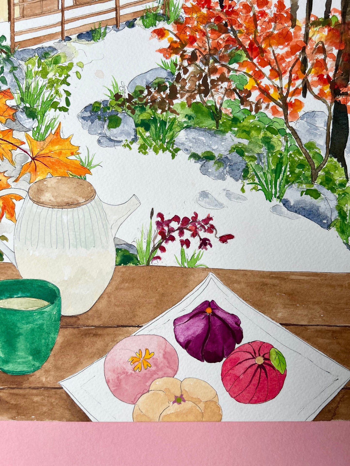 Autumn in Japan Painting