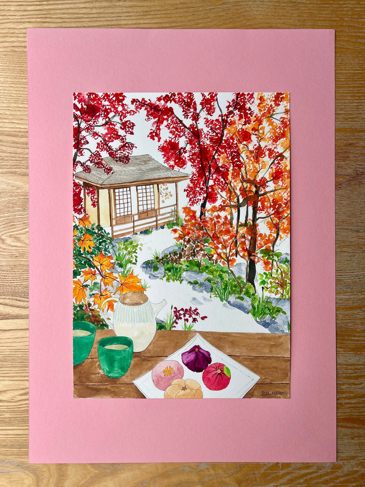 Autumn in Japan Painting