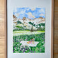 Spring Swiss Alps Painting