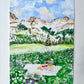 Spring Swiss Alps Painting