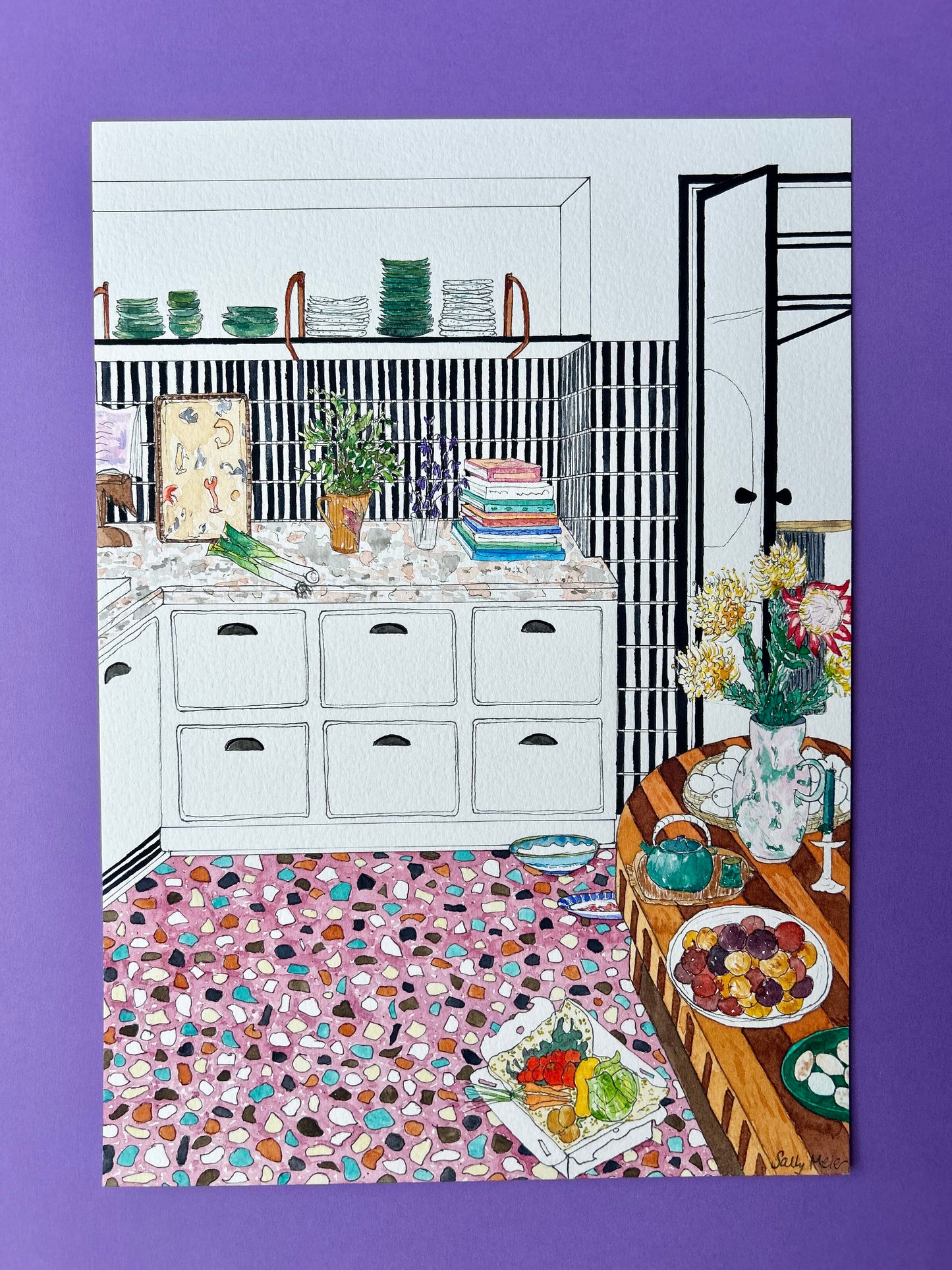 Creative Kitchen Painting