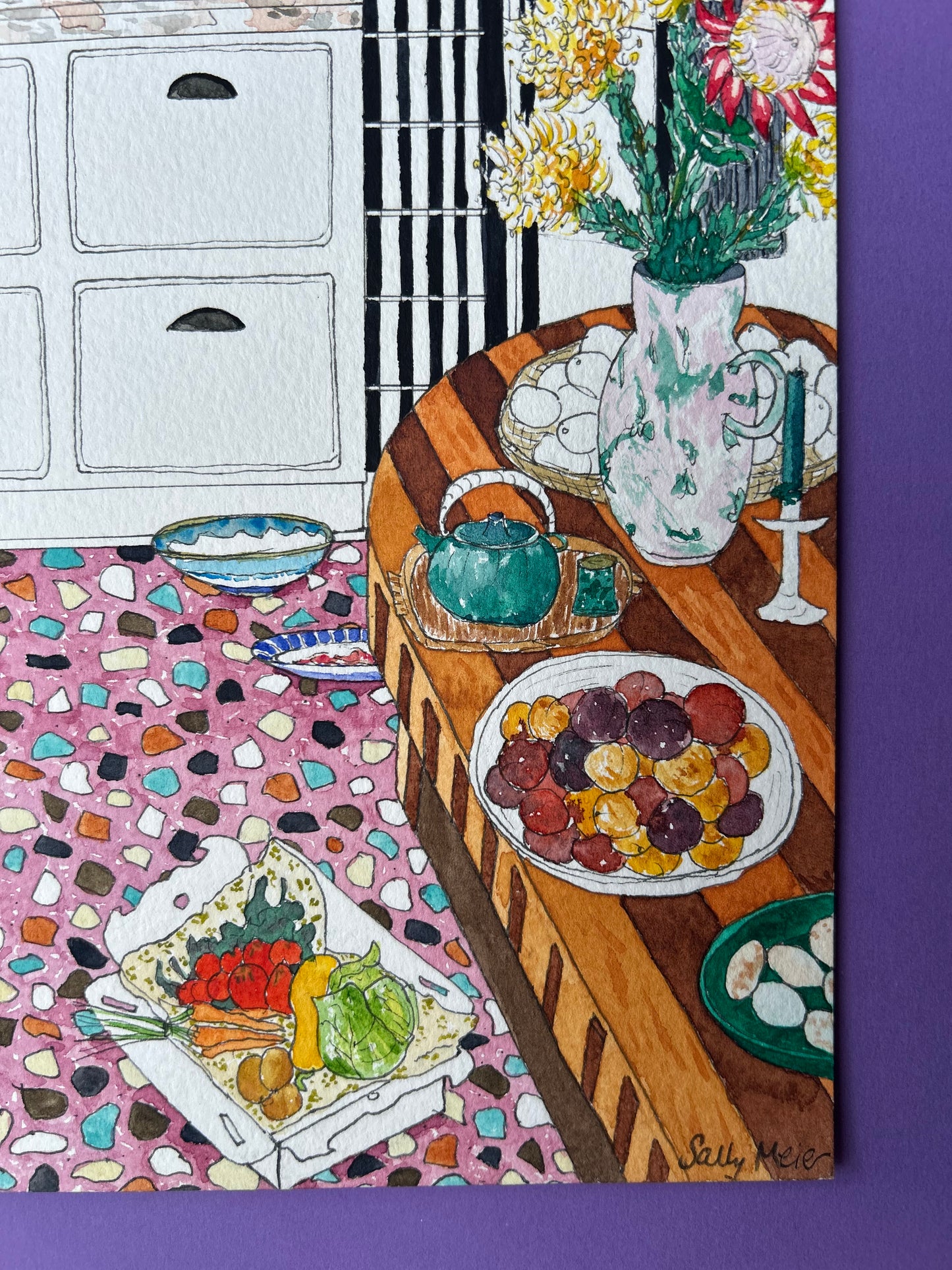 Creative Kitchen Painting