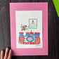 Framed Original Tabletop Painting