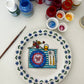 Illustrated Vintage Wall Plate