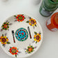 Illustrated vintage small bowl