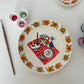 Illustrated Vintage Wall Plate
