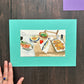 Original dining table painting