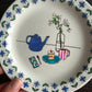 Illustrated vintage Wall Plate
