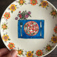 Illustrated vintage Wall Plate