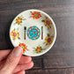 Illustrated vintage small bowl