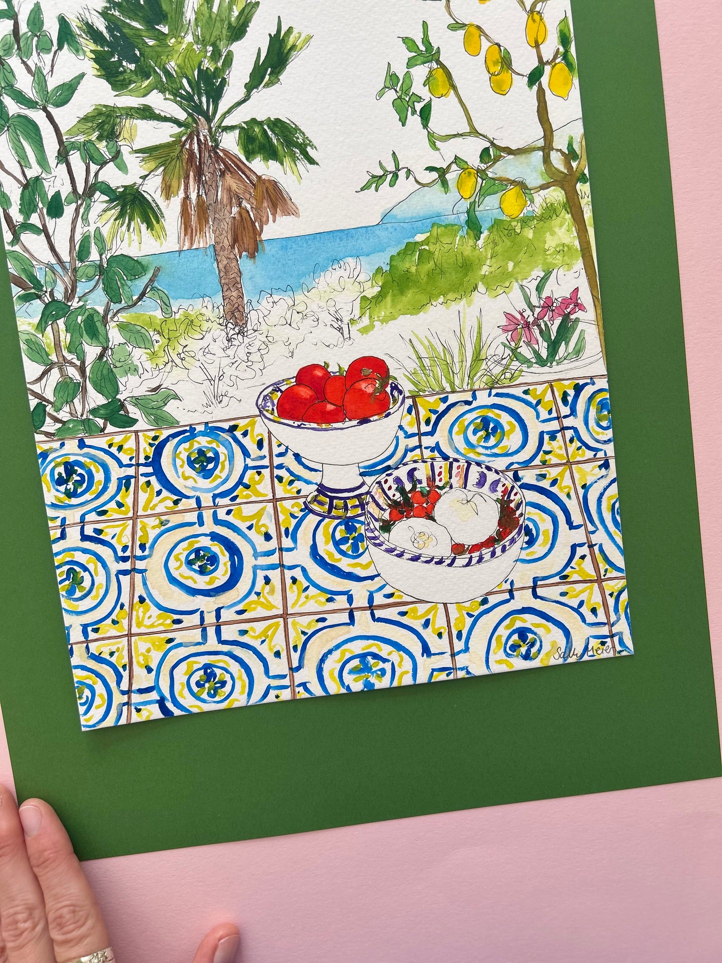 Original Sicily Painting