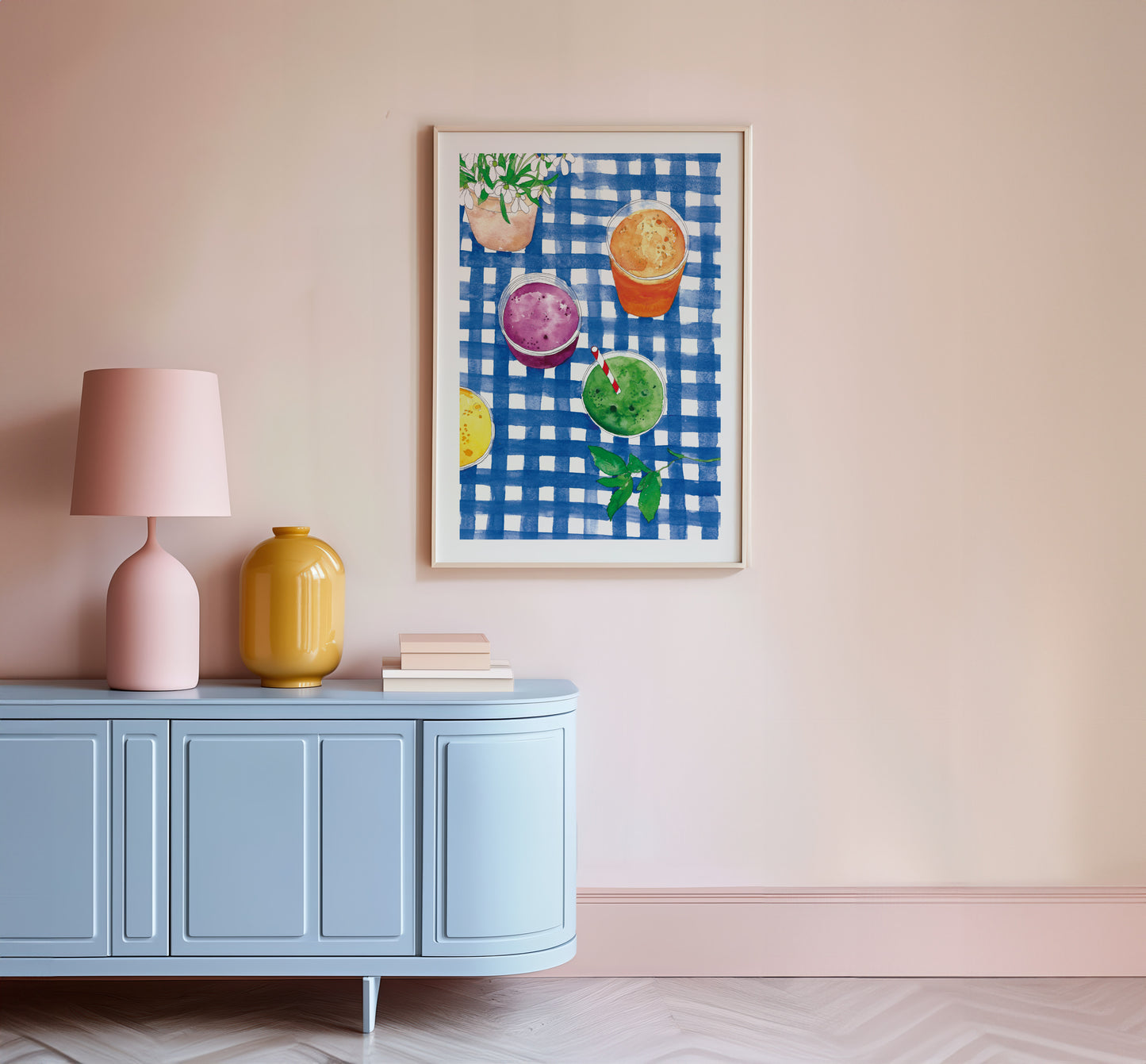 Smoothies Art Print