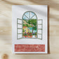 Mediterranean Window View Print