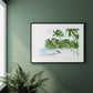 Surfer on the Beach Print