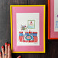 Framed Original Tabletop Painting