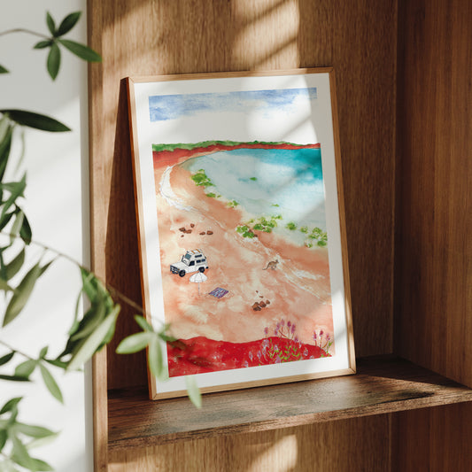 Western Australia Art Print