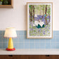Whimsical Bluebell Wood Outdoor Dining Print