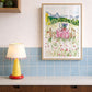 Whimsical Mountain View Outdoor Dining Print