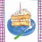 Birthday Slice of Cake Card