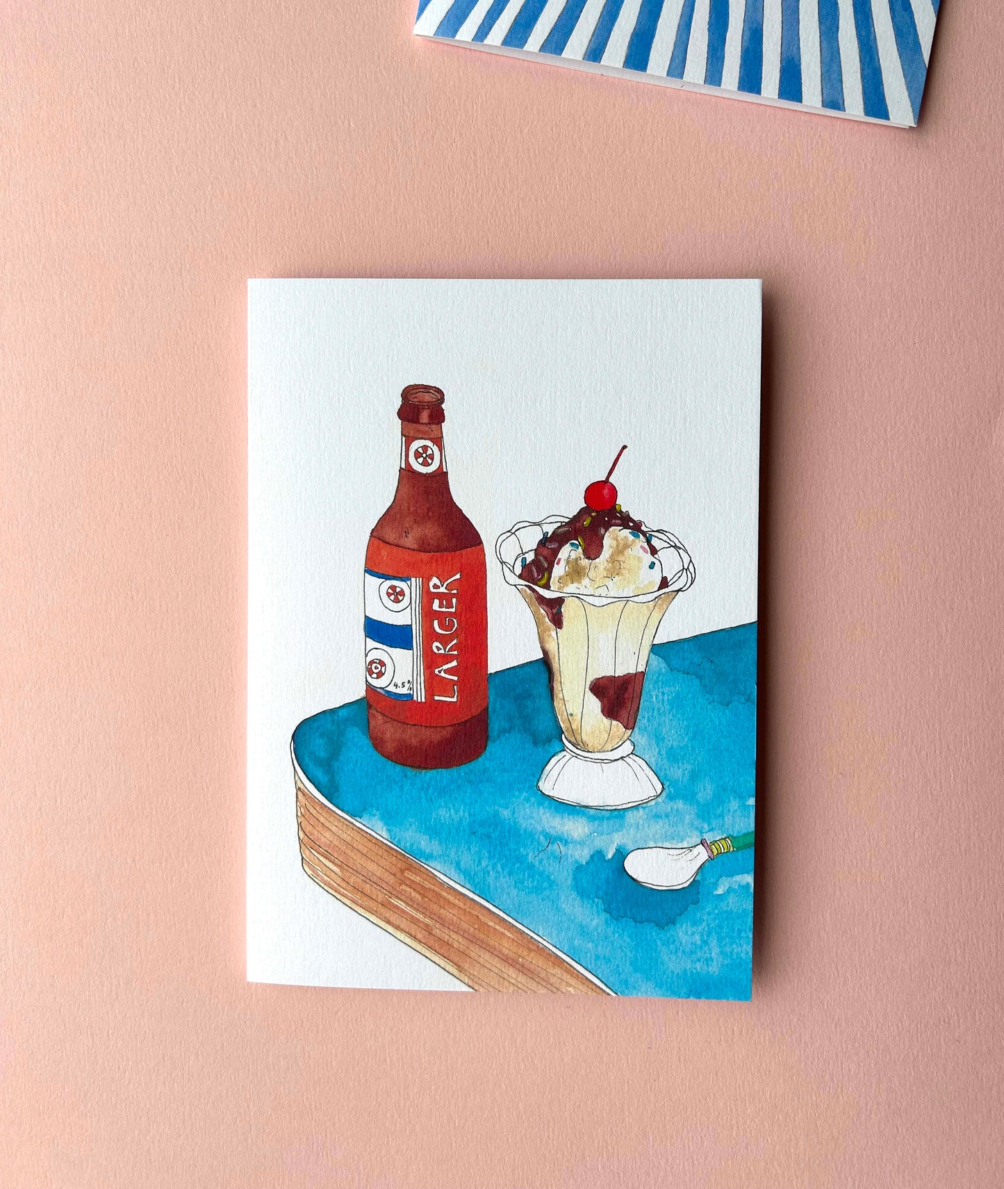 Beer and Sundae Card