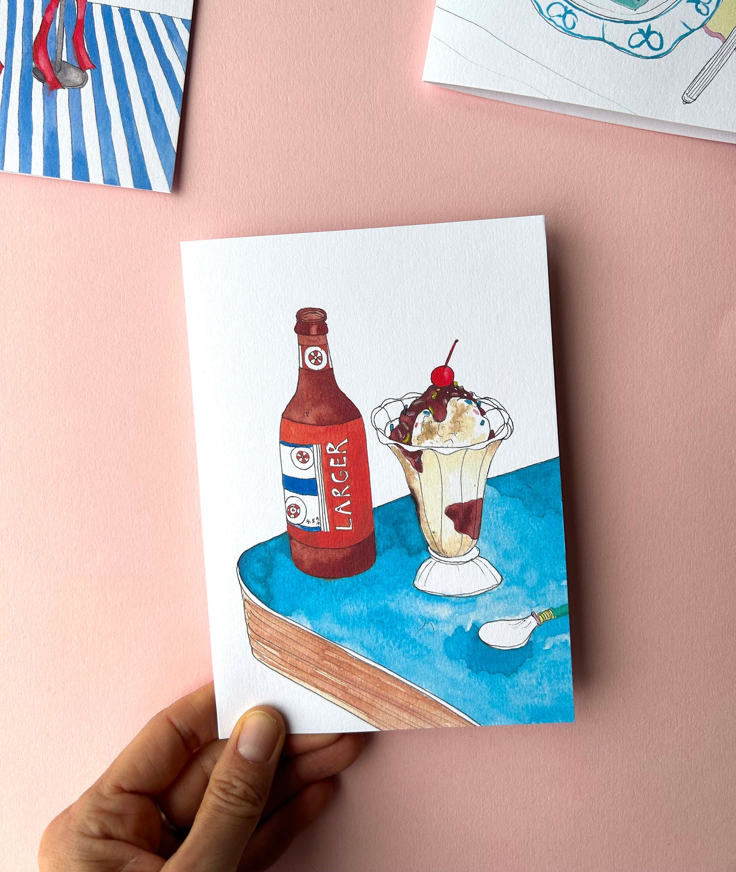 Beer and Sundae Card
