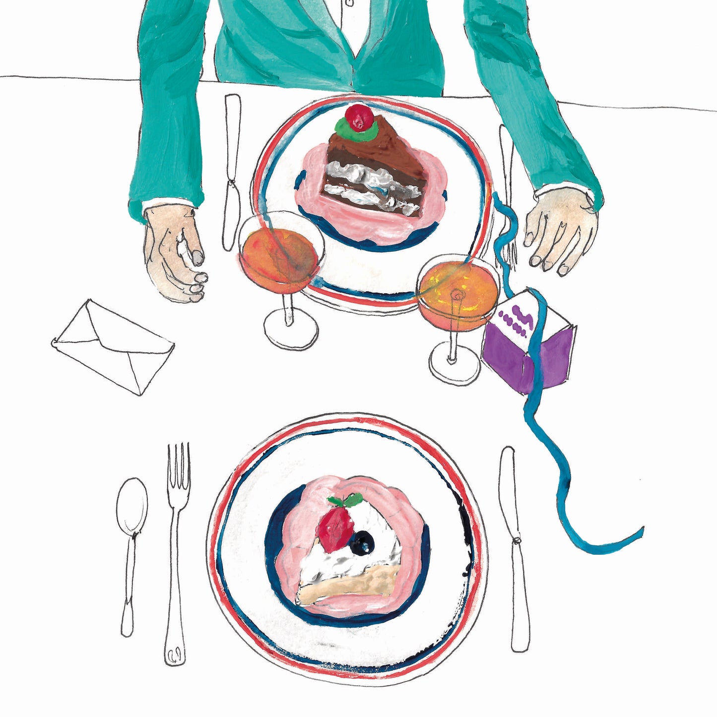 Birthday Dessert Card